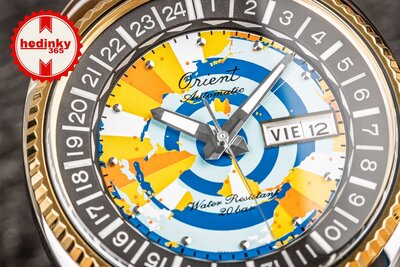 Orient Revival World Map Automatic RA-AA0E08Y39B 75th Anniversary Limited Edition 1500pcs