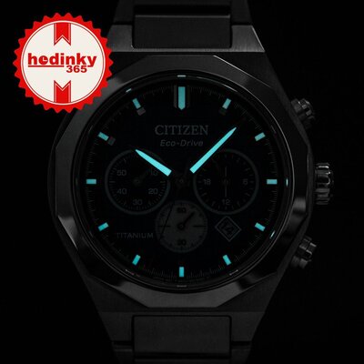 Citizen Super Titanium Eco-Drive Chronograph CA4691-59L