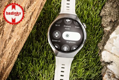 Huawei Watch 5 42mm LTE Silver, White Composite Strap