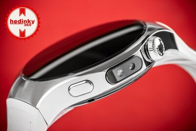 Huawei Watch 5 42mm LTE Silver, White Composite Strap