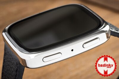 Amazfit Active 2 (Square) fekete bőr (+pót szíj)