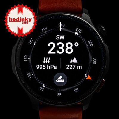 Amazfit Balance 2 fekete (+pót szíj)