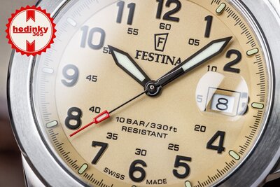 Festina Swiss Made 20081/1 (+ 2 tartalék hevederek)