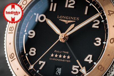 Longines Spirit Zulu Time 1925 Automatic GMT Chronometr L3.803.5.53.6 (+ csere karkötő)