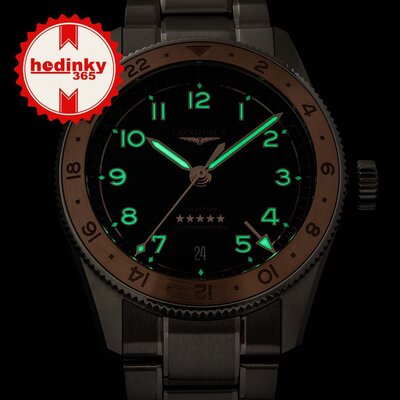 Longines Spirit Zulu Time 1925 Automatic GMT Chronometr L3.803.5.53.6 (+ csere karkötő)