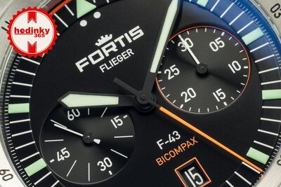 Fortis Flieger F-43 Bicompax Automatic Chronograph F4240004
