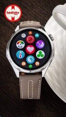 Huawei Watch GT 6 46mm, Grey Leather