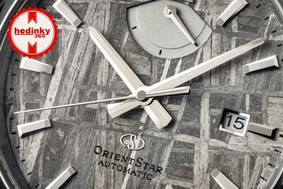 Orient Star Contemporary M34 F8 Date Meteorite Automatic RE-BX0010A00B 75th Anniversary Limited Edition 255pcs